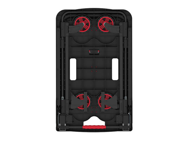 Transportkar Pavo inklapbaar 137kg zwart