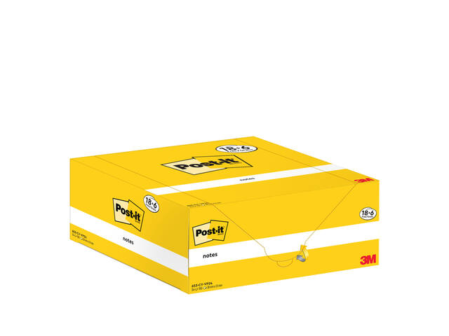 Memoblok 3M Post-it 653-CY 38x51mm geel