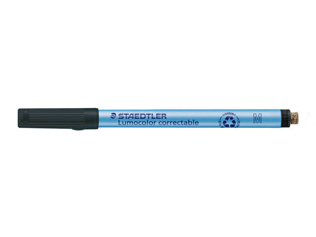 Viltstift Staedtler OHP Lumo M 305 non perm M zw