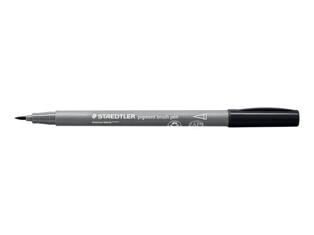Brushpen pigment pen intens 1.0mm zwart