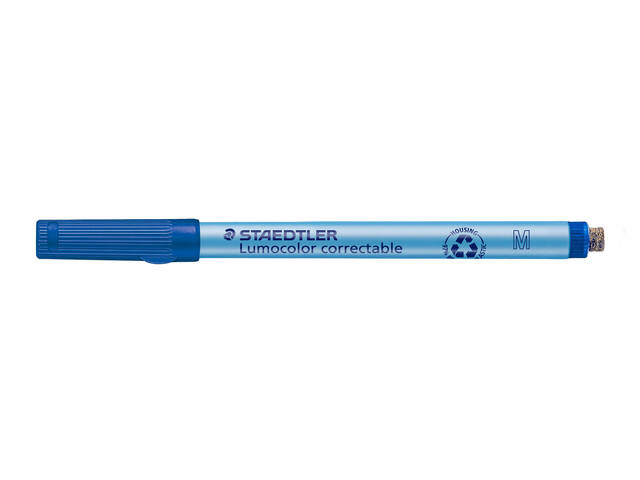 Viltstift Staedtler OHP Lumo M 305 non perm bl