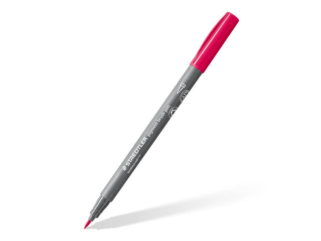 Brushpen Staedtler pigment pen etui 24 st