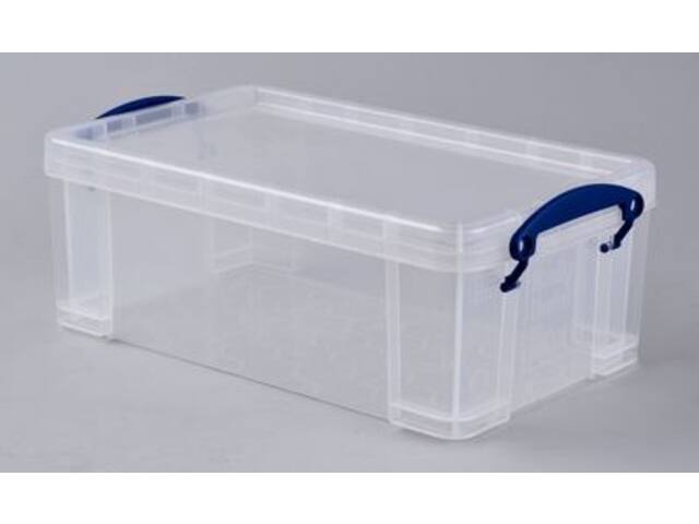 Opbergbox Really Useful 5l 340x200x125mm transp wt