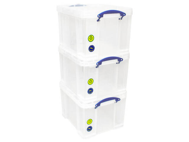 Opbergbox Really Useful 35l pak 3 doz tr wt