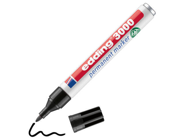 Viltstift edding 3000 creatief rond 1.5-3mm ass