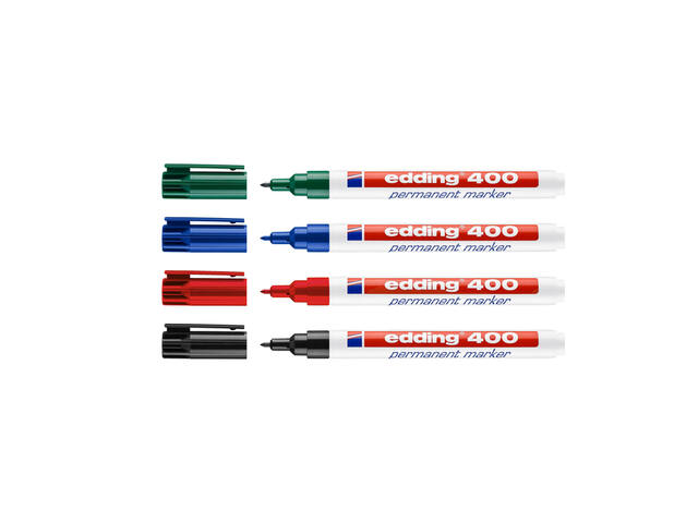 Viltstift edding 400 creatief rond 1mm assorti