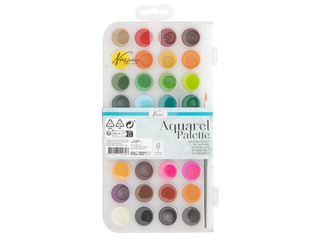 Aquarelverf Nassau fine art doos a 36 napjes