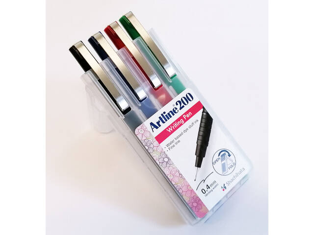 Fineliner Artline 200 rond fijn asssorti