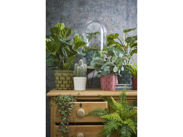 Kunstplant Mica Pilea in pot 35x25cm