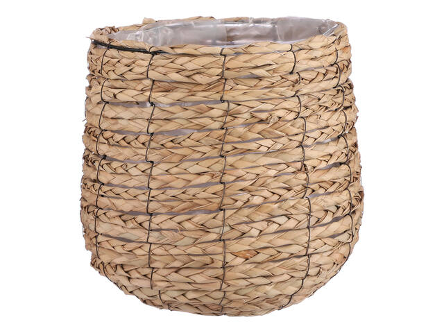 Plantenmand Mica Avalon zeegras 31x30cm lichtbruin