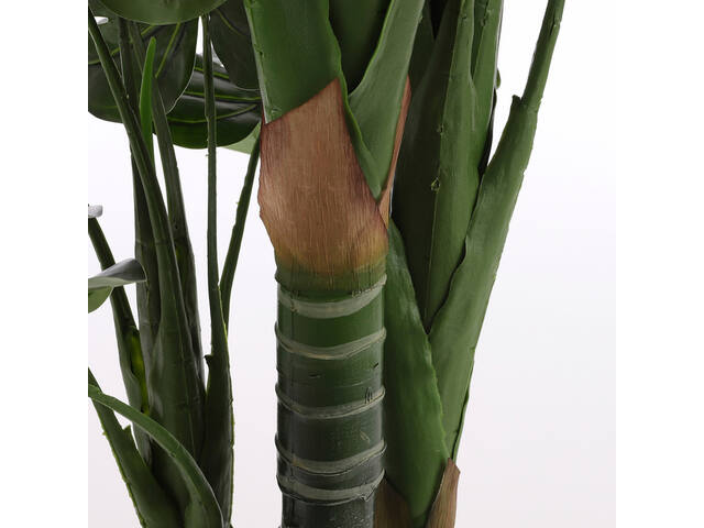 Kunstplant Mica Monstera in plastic pot