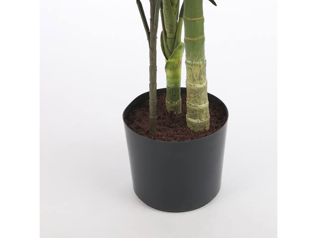 Kunstplant Mica Areca palm in plastic pot