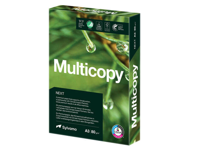 Kopieerpapier Multicopy Next A3 80gr wit
