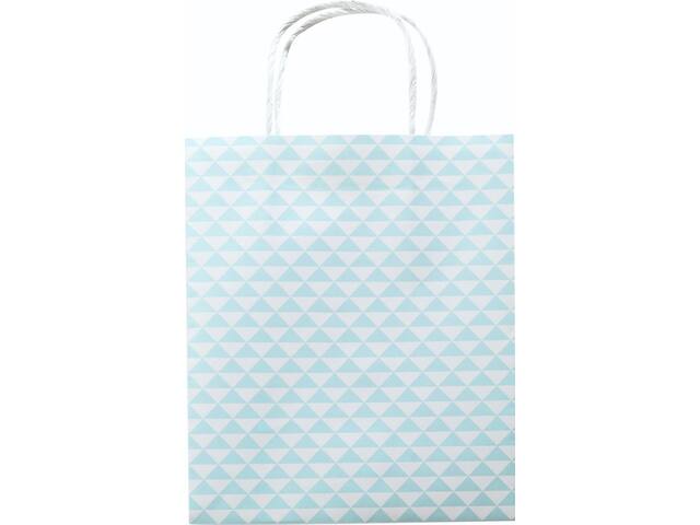 Tas handvat Folia kraftpap 115gr 18x21x8 3dessins