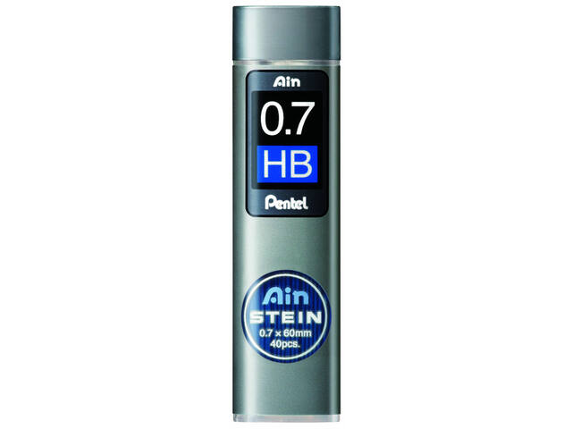 Potloodstift Pentel Ain Stein HB 0.7mm koker 40st