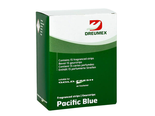 Luchtverfrisser Dreumex Gold Fresh Pacific Blue