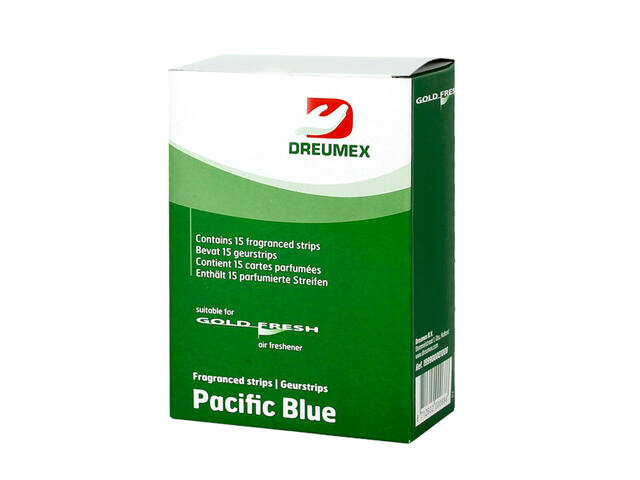 Luchtverfrisser Dreumex Gold Fresh Pacific Blue