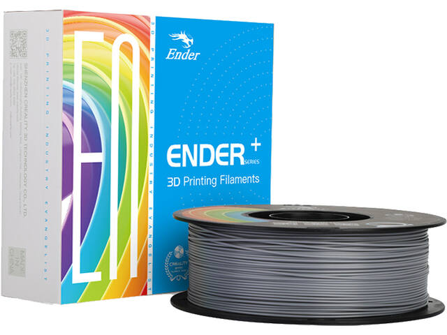 3D Filament Creality PLA+ 1.75mm grijs 1kg