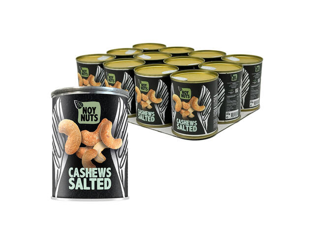 Cashewnoten NoyNuts gezouten blik 40 gram