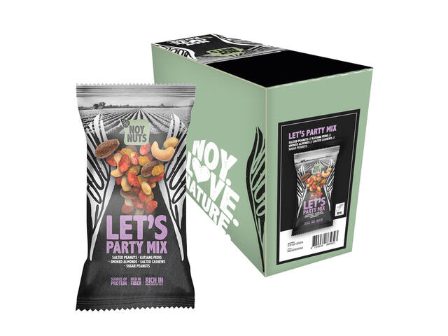 Noten NoyNuts lets party mix zak 45 gram