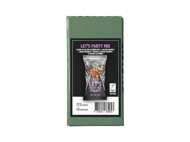 Noten NoyNuts lets party mix zak 45 gram