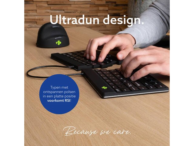 Toetsenbord R-Go Split Break QWERTY WL zw