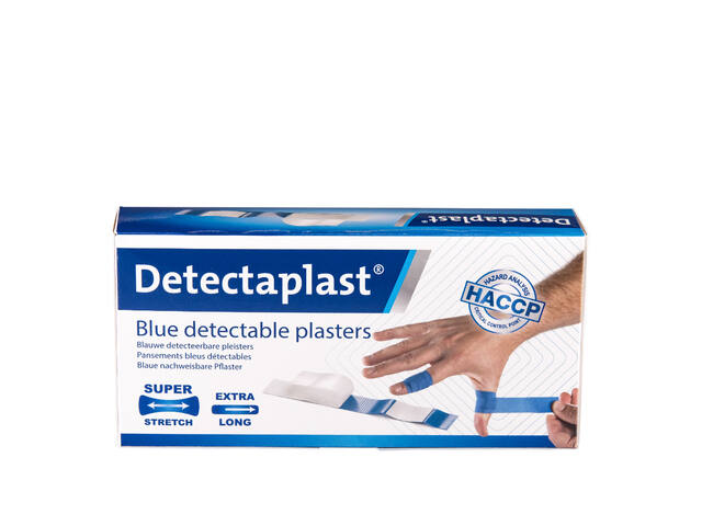 Elastische bl textielpleister Detectaplast 180x20
