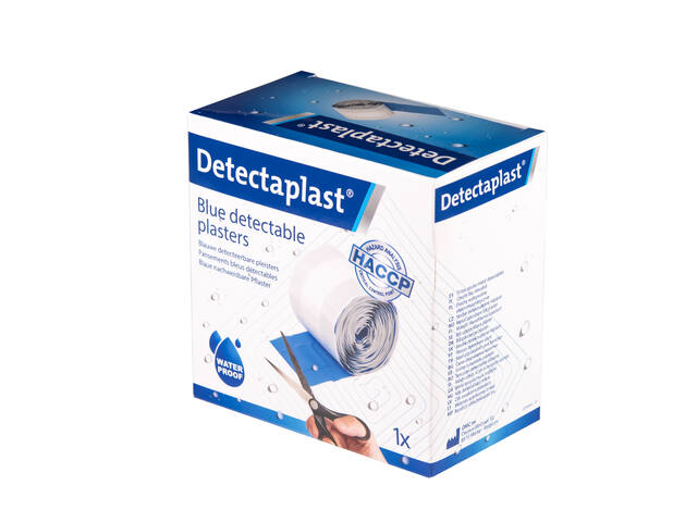 Waterafstotende bl pleister Detectaplast 6cmx5m