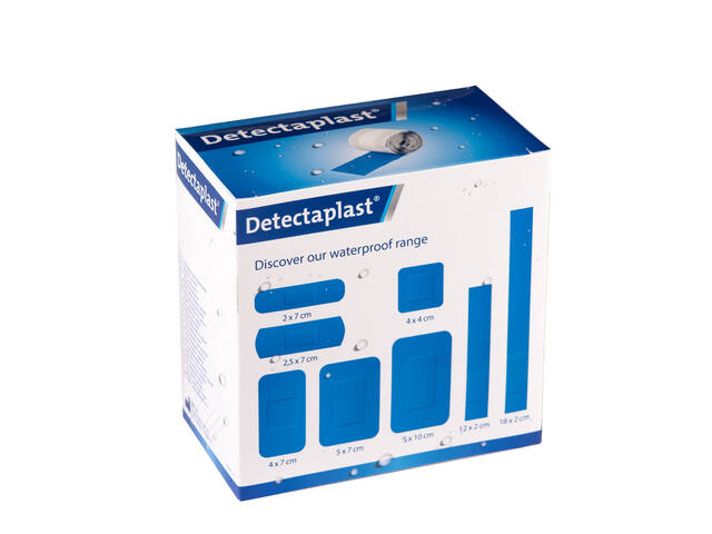 Waterafstotende bl pleister Detectaplast 6cmx5m