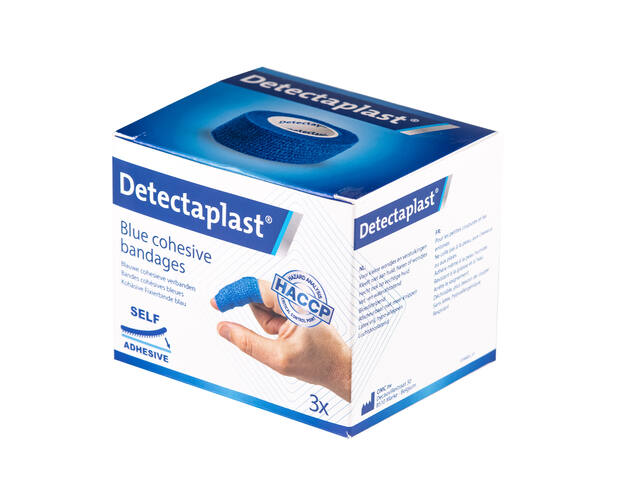 Snelpleister blauw Detectaplast 2.5cmx4.5m
