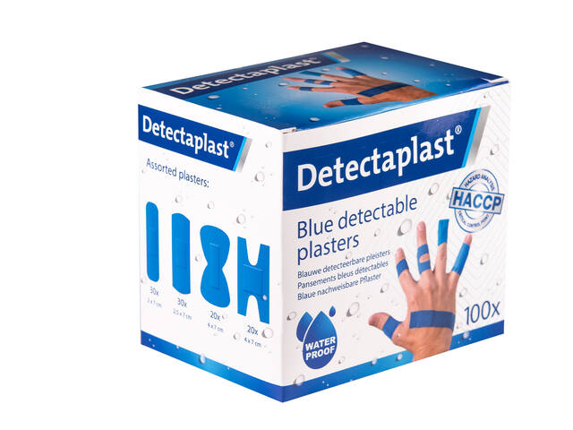 Waterafstotende bl pleister Detectaplast assorti