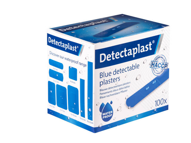 Waterafstotende bl pleister Detectaplast 19x72mm