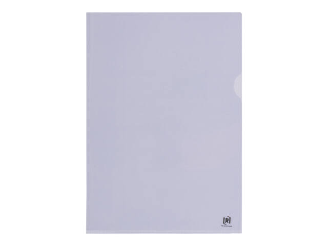 L-map Oxford A4 PVC 140  glashelder 100 stuks