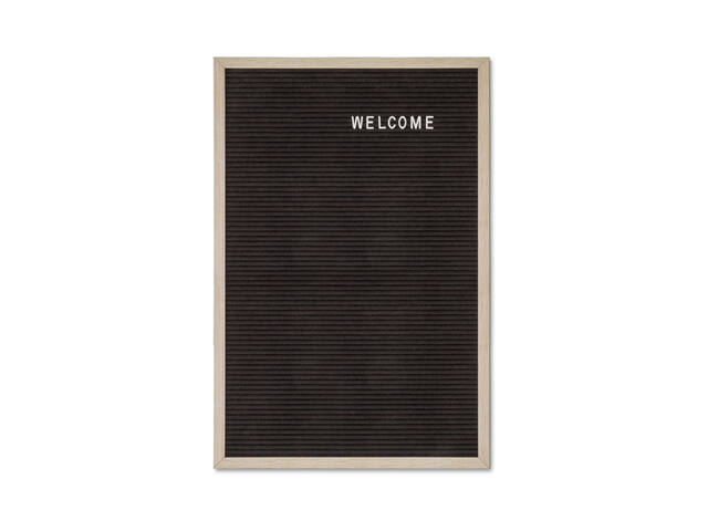 Letterbord IEZZY 40x60cm naturel hout
