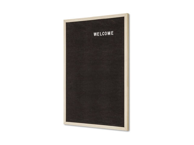 Letterbord IEZZY 40x60cm naturel hout