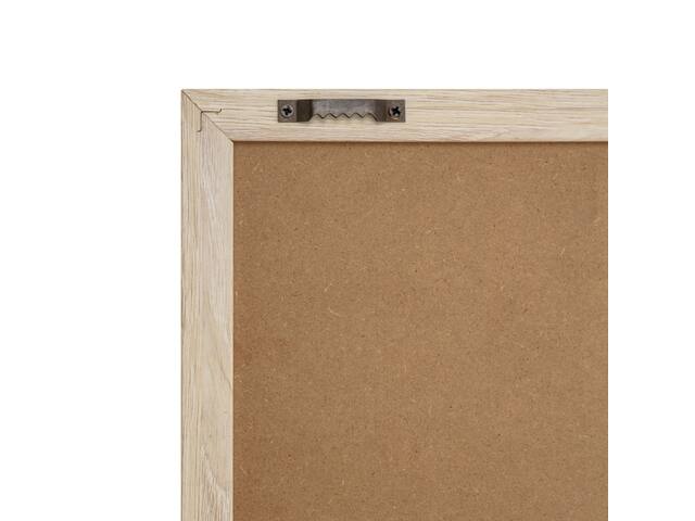 Letterbord IEZZY 60x80cm naturel hout