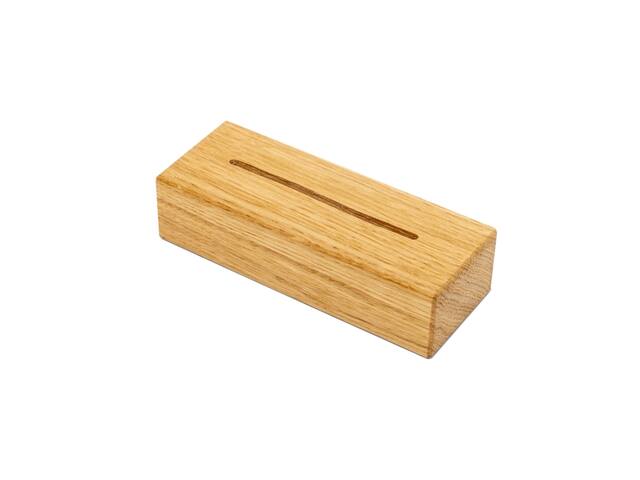 Menukaarthouder IEZZY T tafeldisplay A5 hout
