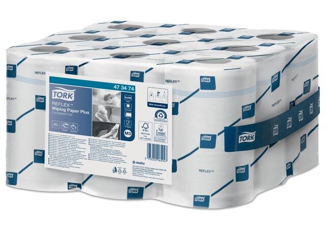 Poetspapier Tork M3 Advanced 2laags 200 vel wit