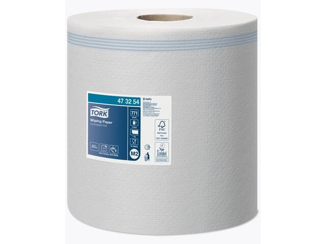 Poetspapier Tork M2 Advanced 1laags 270m wit