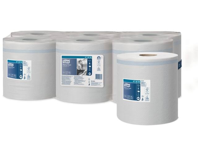 Poetspapier Tork M2 Advanced 1laags 270m wit