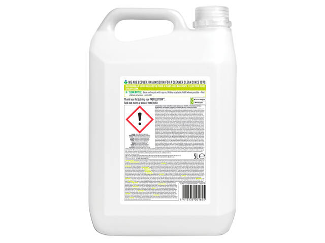 Afwasmiddel Ecover citroen aloe vera 5L