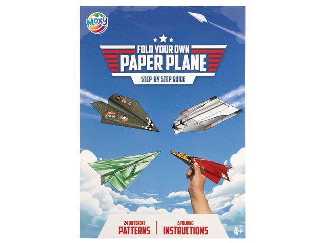 Fold your own Paper Planes block 24 sheet 25x18cm