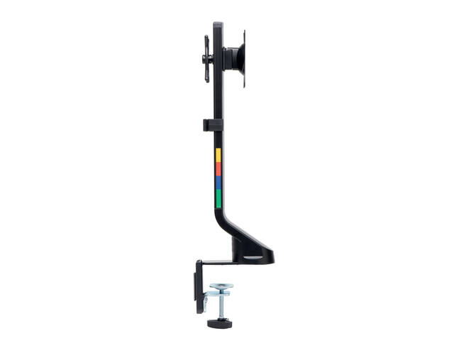 SmartFit space-saving enkele monitorarm - zwart