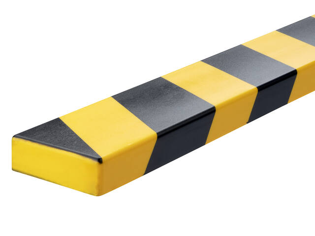 Beschermingsprofiel Durable S20 recht 1m geelzwart