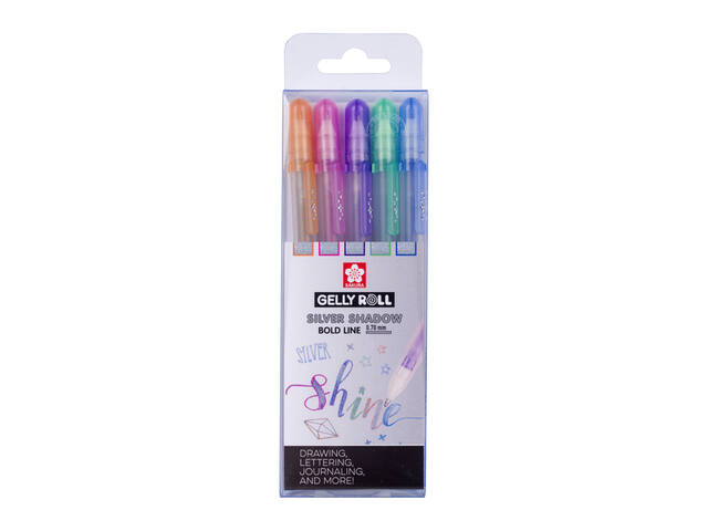 Gelschrijver Sakura Gelly Roll Silver Shadow