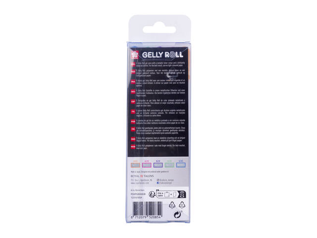 Gelschrijver Sakura Gelly Roll Silver Shadow