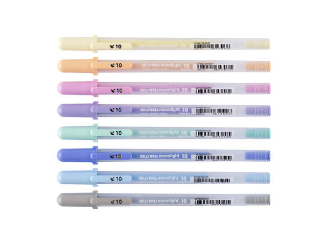 Gelschrijver Sakura Gelly Roll Moonlight 10 pastel