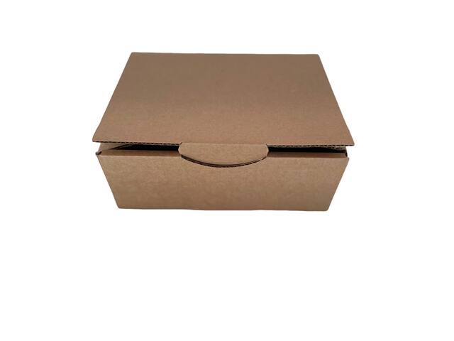 Postdoos bruin E-golf formaat 350x220x130mm