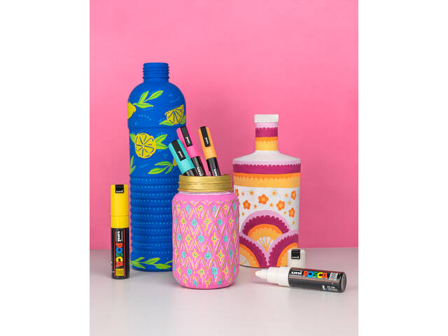 Paintmarker Uni POSCA PC17K EB rechthoek wit