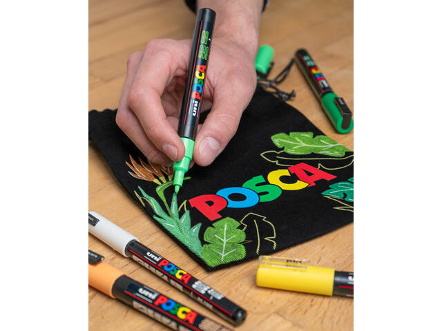 Paintmarker Uni POSCA PC17K EB rechthoek wit